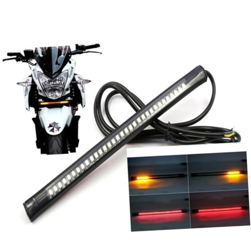 ULTECHNOVO 6 Peças 48 Luz De Freio De Motocicleta Luz Traseira De Freio Integrada Luz De De Motocicl