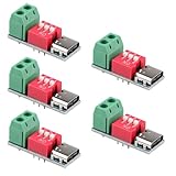 Réglage Flexible de Tension: Chaque carte module usb-c pd trigger est équipée d’un interrupteur DIP permettant de sélectionner facilement 5 V, 9 V, 12 V, 15 V ou 20 V. Idéal pour les tests rapides, le prototypage et le développement électronique avec contrôle intuitif.