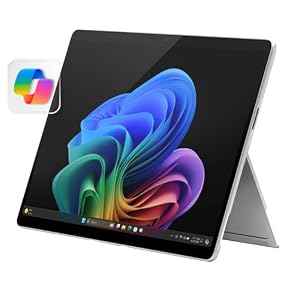 Microsoft Surface Pro 2-in-1 Laptop/Tablet (2024), Windows 11 Copilot+ PC, 13″ Touchscreen Display, Snapdragon X Plus (10 Core), 16GB RAM, 256GB Storage, Platinum