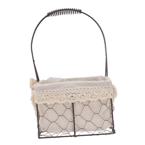 POPETPOP Panier à Rétro pour Plantes Panier De Rangement Décoratif pour Mariage Et Intérieur Support pour Séchées Et Arrangement Floral