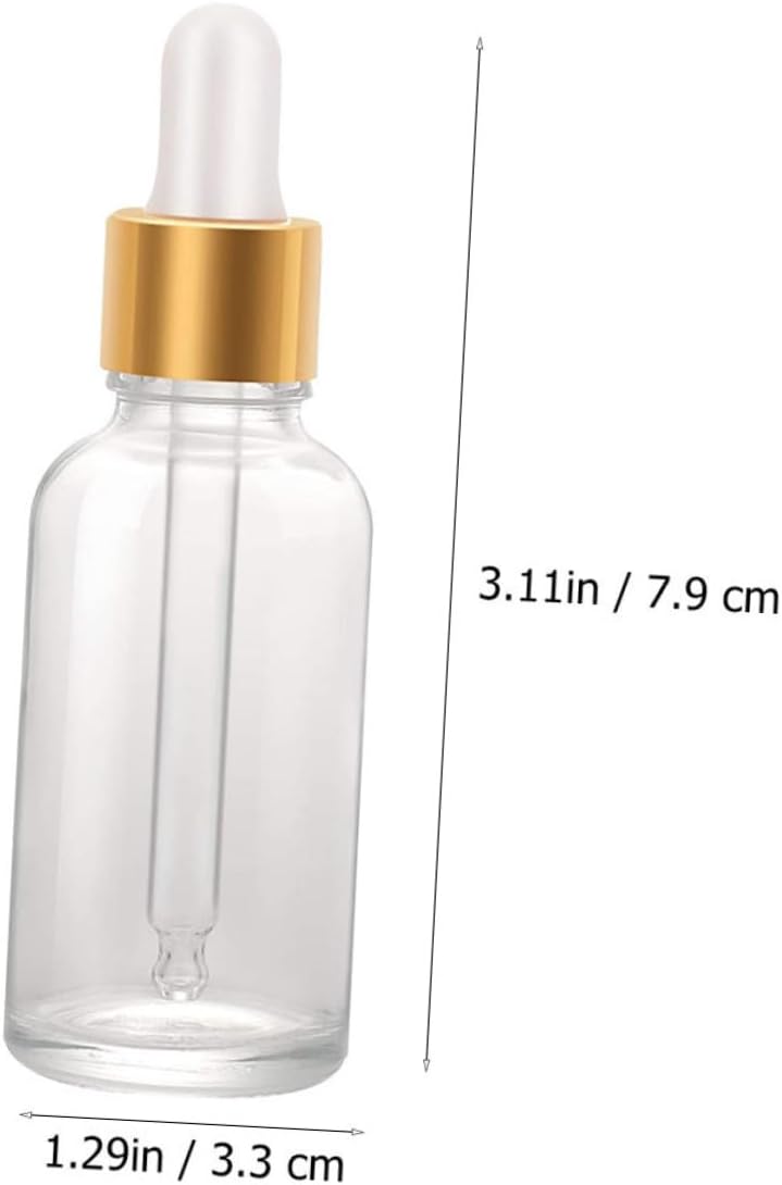24pcs Essential Oil Dropper Bottles Empty Oil Bottles Funnel Dropper for