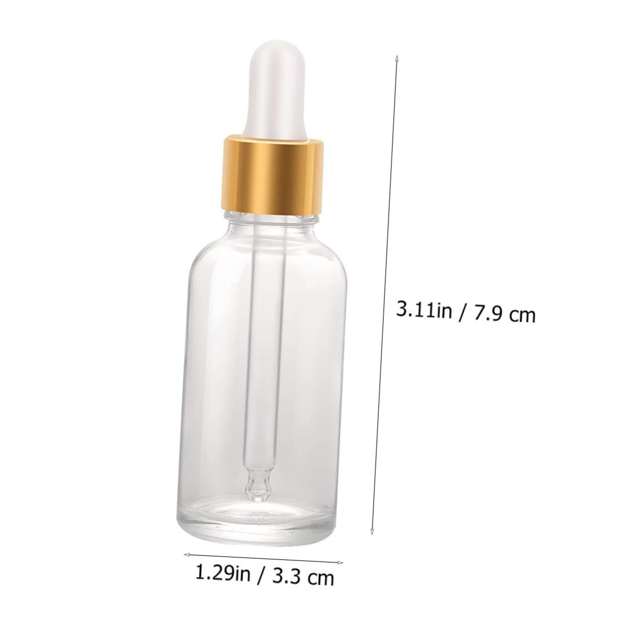 LIFKOME 24pcs Essential Oil Mixing Bottles Glass Dropper Bottles Funnel Leakproof Aromatherapy Oil Containers for Diy Soaps Stains Experiments