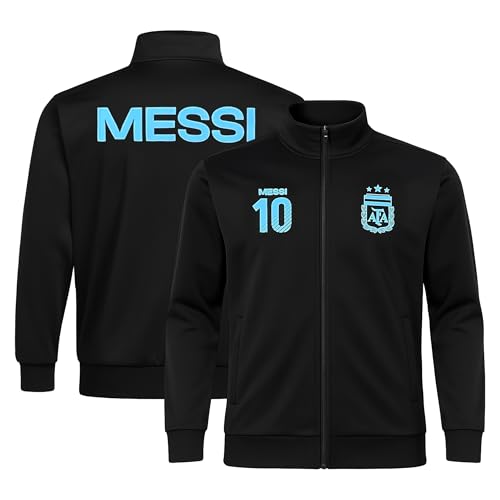 Image of Icon Sports Officially Licensed Argentine Football Association Lionel Messi Track Jacket - Unisex Kids