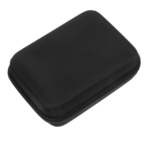 COHEALI Estuche Protector de Viaje Portátil para Medidores de Glucosa Diseño Resistente a Impactos y Fácil Acceso, Material Eva y Tela Oxford Negro para Uso en Casa y Viajes