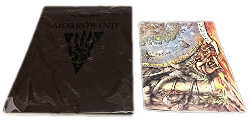 Elder Scrolls Morrowind Collectors Edition Naryu's Journal Art Book & Map