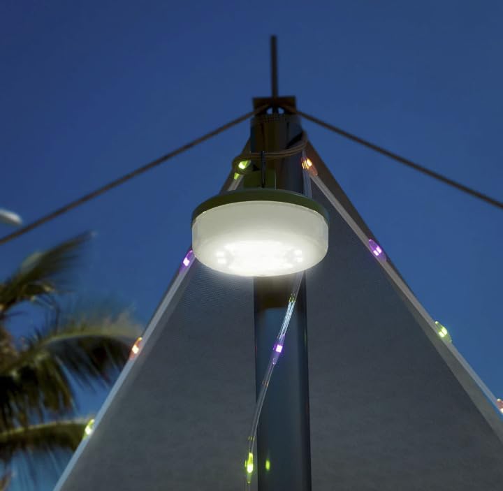 Guirnalda de luces recargables de alta potencia NAEM Infiniity X1 con 500 lúmenes, pack de 2 1