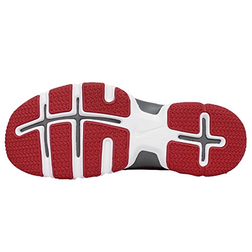 Image of Nike Men's Dual Fusion Tr VI Wolf Grey,Daring Red,Cool Grey,Black Outdoor Multisport Training Shoes -10 UK /India (45 EU)(11 US)
