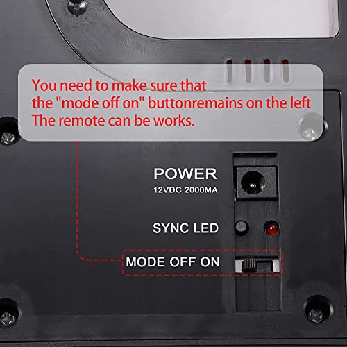 Maxlit 21'' X 10'' New Ultra Bright Led Neon Sign - Open - Remote Controlled (Blue/Red) #TOP7