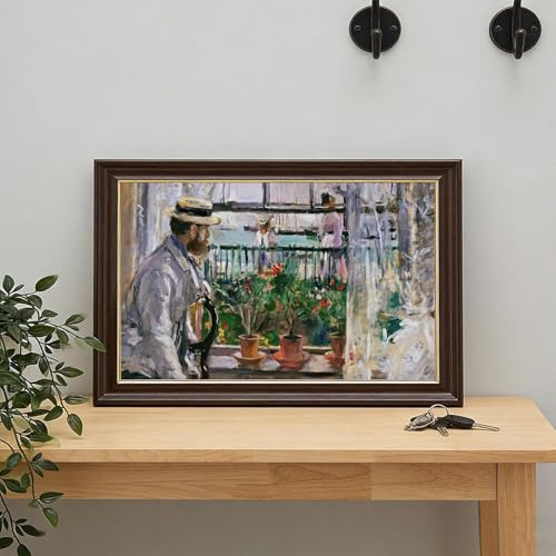 Tableau Berthe Morisot impression sur toile avec cadre rigide
