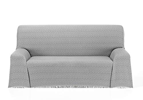 Cardenal Textil Regina Foulard Multiusos, Gris, 180x290 cm