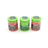Sour Slime Liquid Candy (3 Pack Assorted) Cherry and Green Apple, Spoon Inside Lid. with 2 GosuToys