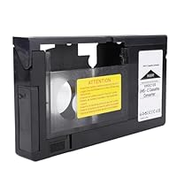 VHS-C-Kassettenadapter für S VHS C und für S VHS-Kassetten, für VHS C und für VHS-Kassetten, usw., Nicht kompatibel für 8mm / MiniDV / Hi8-Kassetten,unterstützt Wiedergabeaufnahmen