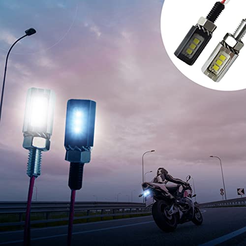 Mcdrlled Led License Plate Light,Tag Screw Bolt Lamp,12V Led Bulbs,Waterproof/Rainproof Ip68, Black Aluminium Light Holder, Legal For Car Motorcycle Truck Rv Atv Bike.(White Light) #TOP6