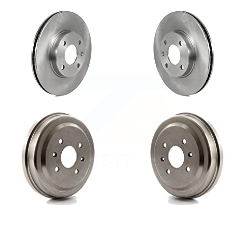Front Rear Disc Brake Rotors Drums Kit For 2016-2021 Chevrolet Spark K8-102227