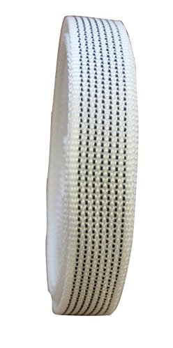 Schellenberg 36112 color rayas grises y blancas, 22 mm x 6 m