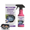 Grill Cleaner Spray, Heavy Duty BBQ Degreaser, Foaming Grease Remover for Gas Charcoal Grill Grates, for Burnt-On Food & Carbon Buildup (1 bottle)