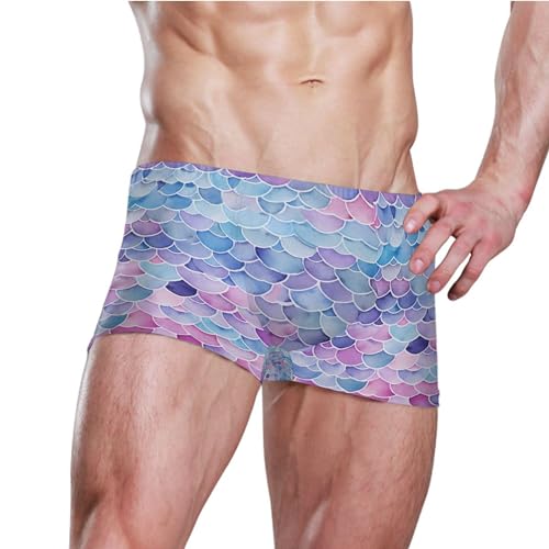 Cute Cat Mens Swim Trunk Swimwear Bathing Suit Swim Brief Square Leg Board Short S B04002333