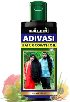 Adivasi Pure Hair Oil - original karnataka neelambari Adivasi Hair Oil |Hair oil for damaged scalp | hair oils for frizzy hair | hair oils for damaged hair | Coconut oil, argan oil, castor oil