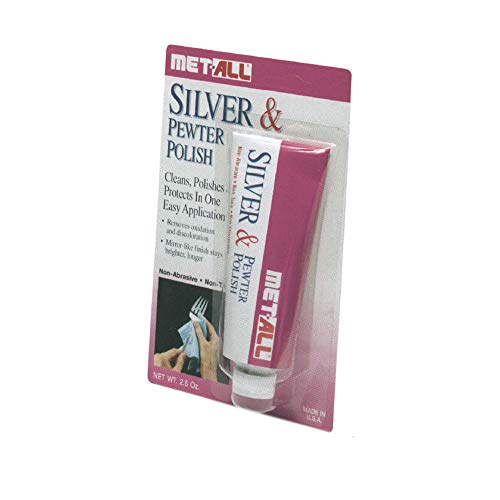 Met-All - Silver/Pewter Polish - 2.5 Ounce | SP-2