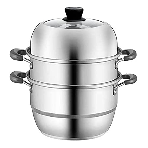 VONOTO Steamer pot,Steamer for cooking,8.5 Quart,Vegetable steamer,Food steamer,Rice steamer,Bun steamer,Seafood steamer,Milk steamer