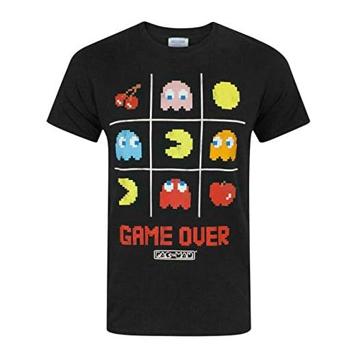 Pacman Game Over T-shirt för män