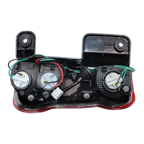 Priprilod Left Clear & Red Lens W/Bulbs Halogen Tail Light Replace 265553Lm0A Ni2800201 Compatible With Nissan 2013 2014 2015 2016 2017 2018 #TOP3