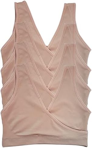 Caramel Cantina 4 Pack Nursing Maternity Women’s Sleep Comfort Bralette Bra