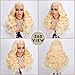 WAQI 30 Inch 613 13x6 Lace Front Wig Human Hair 200 Density Blonde Wig Human Hair Body Wave Lace Front Wigs Human Hair Pre Plucked 613 HD Lace Frontal Wig 13x6 Blonde Wigs For Women Natural Hairline