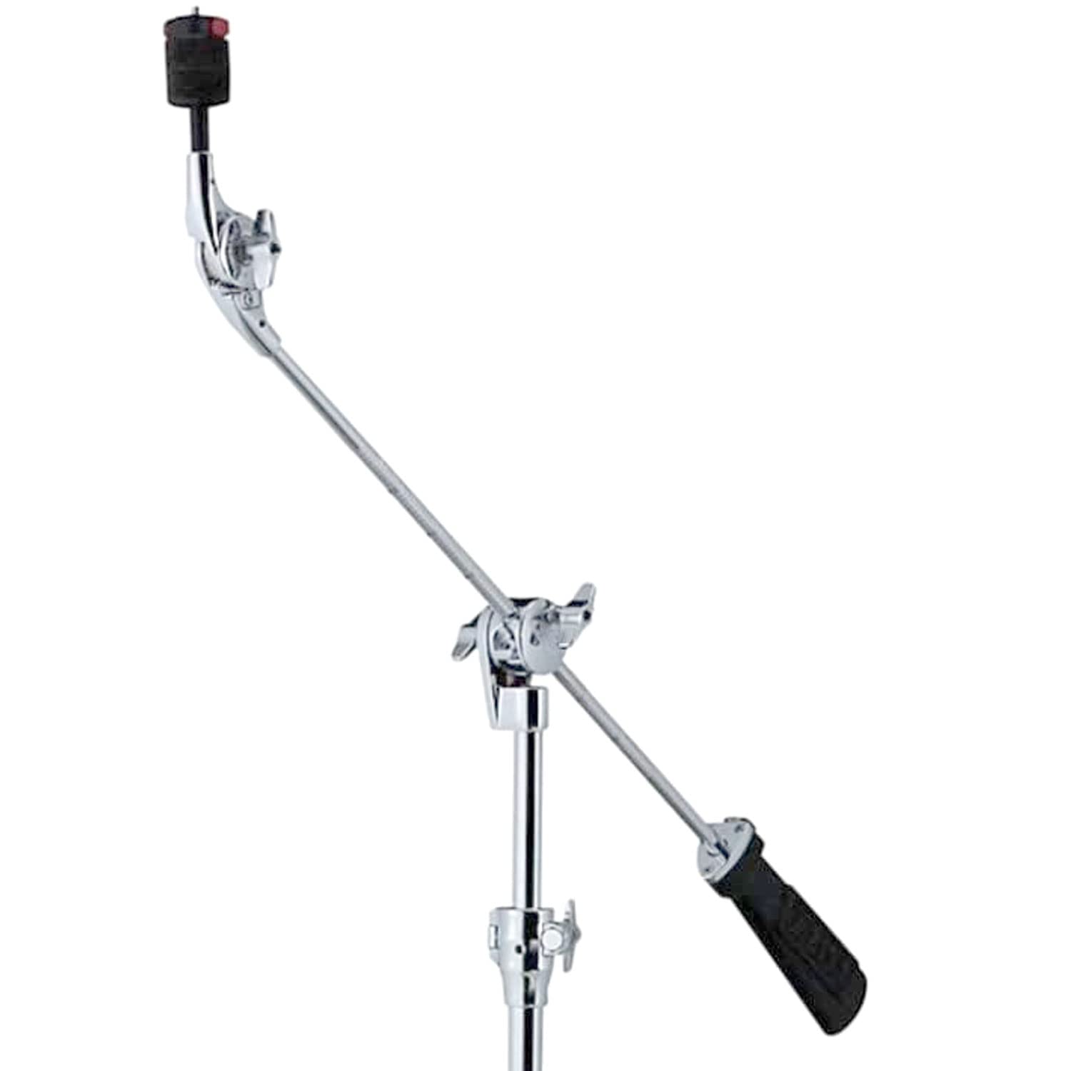 Tama HC84BW Roadpro Serie Cymbal Stand Galgenbeckenständer mit Gegengewicht + keepdrum DSC01 Drumstick-Halter