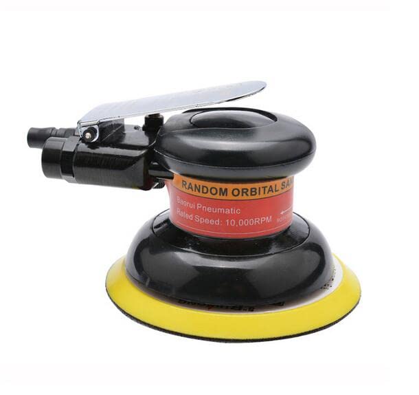 Jieotwice Pneumatic Disc Polishing Machine 5 inch Orbital Sander Grinding Tool 11000rpm 125mm
