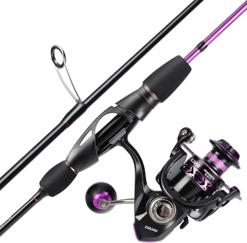 Yun Nong Ultralight Sensitive 2-Piece Trout Spinning Fishing