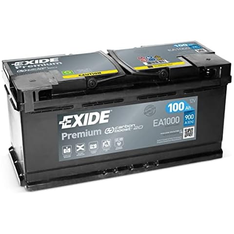 Exide Premium Carbon Boost Car Battery 100AH 900A/EN - New Model 2014/2015 Cover
