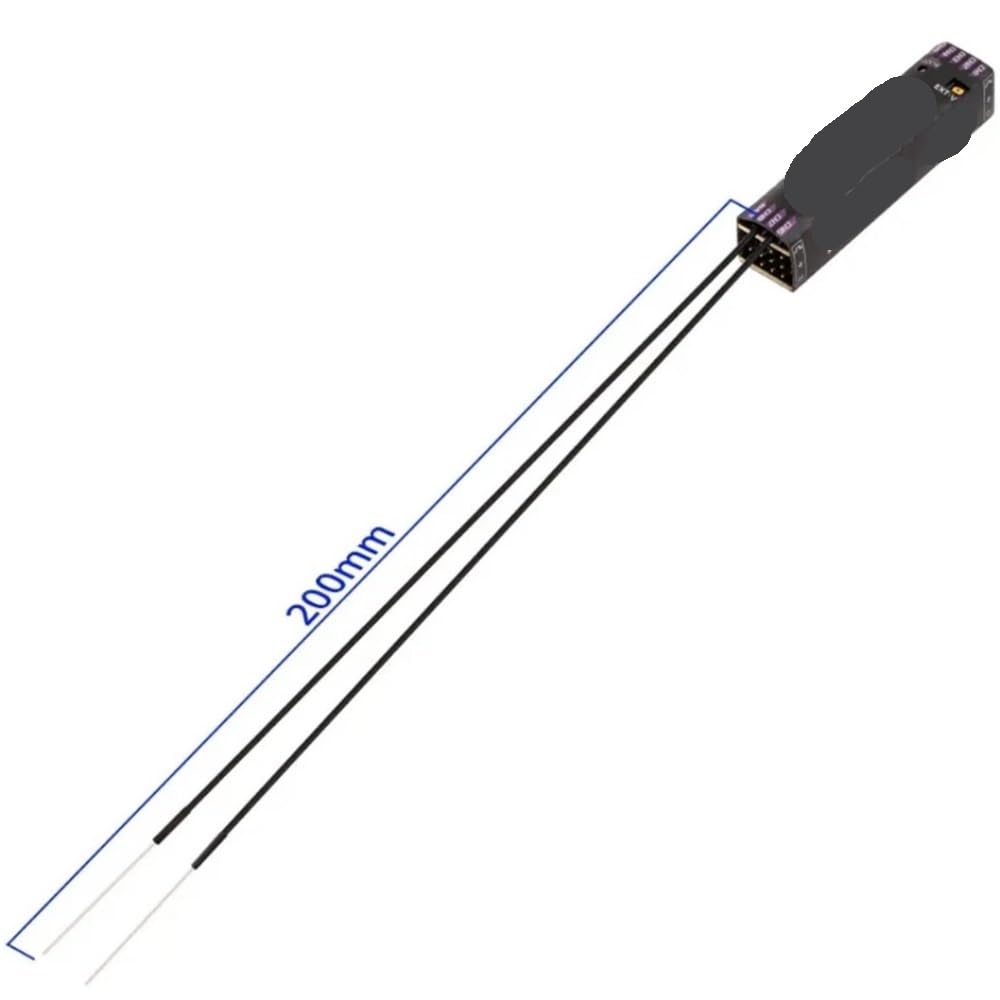 1 receptor de 60 x 13,5 x 13 mm apto for ER8GV 8 canales.