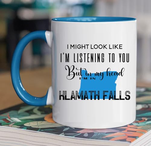 Funny Klamath Falls Coffee Mug - Oregon City Souvenir 11oz