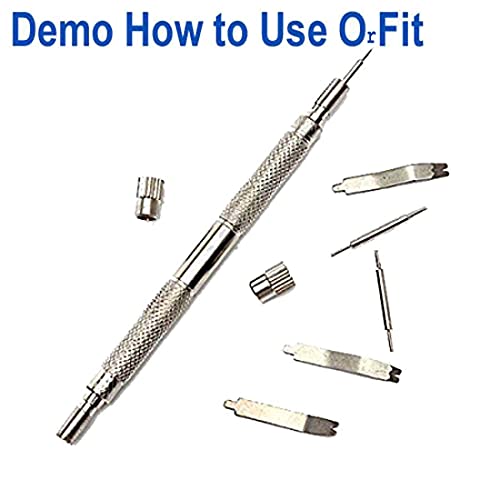 Image of DIY Crafts 8 Pcs, Only Extra Pins for Pin Remover, Watch Band Adjustment Strap Link Pin Remover Extra Pins Watch Band Sizing Tool Compatibl (8 Pcs, Only Extra Pins for Pin Remover)