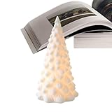 Yumneo Light Up Ceramic Christmas Tree - Christmas Tree with Lights - Artificial Table Top Decorations, Unique Ceramic Ornament for Countertop Mantle Windowsill - Image 8