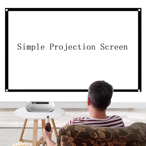 Pantalla Manual Proyector Outdoor 200 Pulgadas 16:9 miniatura 2
