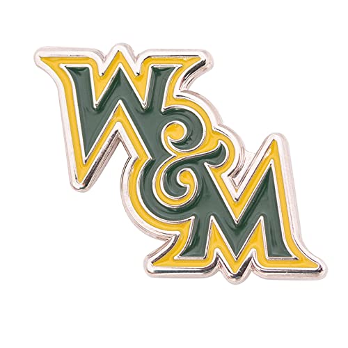 Image of Desert Cactus College of William & Mary Lapel Pin WM Tribe Made of Metal for Formal Wear, Bag and Hat Jewelry, and Tie Tack (Pin A)
