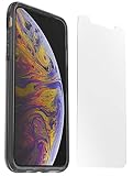 OtterBox 78-52435 Clear Case Bundle, Set Cover Antiurto Sottile e Proteggi Schermo in Vetro Temperato Performance Glass, Retro iPhone XS MAX, Nero