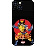 Skinit Decal Phone Skin Compatible with iPhone 15 - Officially Licensed Marvel X-Men Wolverine Design