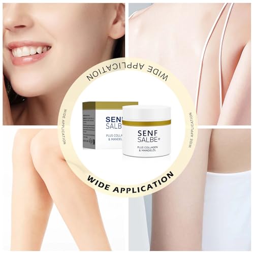 TINGTING Aktiv Senfsalbe Plus, 100g Senfsalbe Gegen Cellulit Senf Salbe Gegen Cellulite Intensive Feuchtigkeitspflege Cellulite Aktiv Senf Creme Cellulite für Oberschenkel Oberarme Bauch