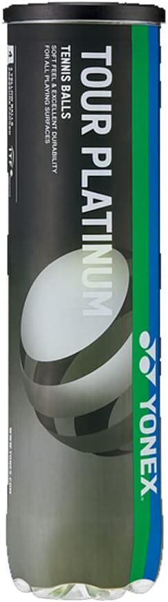 Yonex Tennis Ball Tour Platinum Pack of 4 Balls