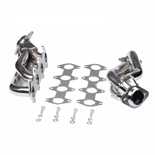 Collecteur d'échappement collecteurs courts embout tuyau pour moteur essence Ford F150 V8 5.4L