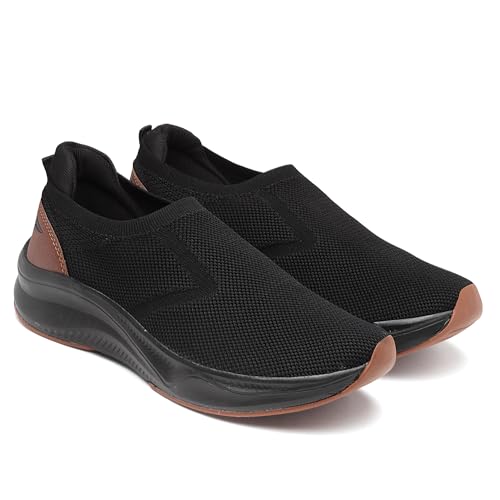 Image of ASIAN Men Wind PRO-06 Casual Wear and Walking Shoes Without Laces for Men & Boys with Upper Mesh Fabric - Lightweight, Comfortable, Breathable, and Perfect for Walking and Daily Use