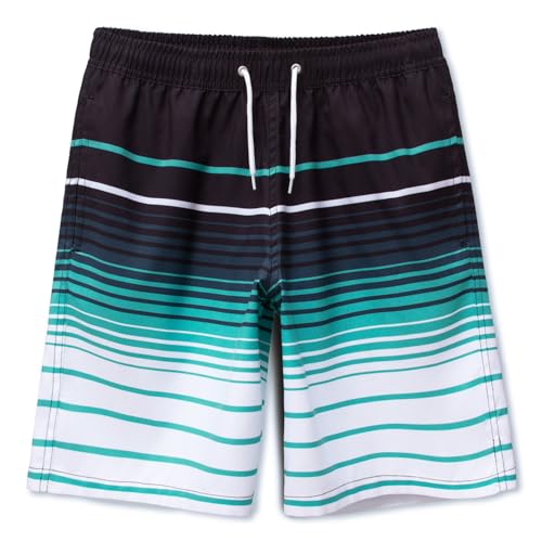 MEILONGER Badehose Jungen Badeshorts Schnelltrocknend Boardshorts mit...