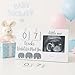 Wonders Ladiess - Baby Sonogram Picture Frame – Ultrasound Photo Frame with Countdown Weeks & Due Date – Pregnancy Announcement Gift for Expecting Parents, First Time Mom & Grandparents – Baby Shower Keepsake Decor