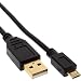 Produktbild InLine 31710P Micro-USB 2.0 Kabel, USB-A Stecker an Micro-B Stecker, vergoldete Kontakte, 1m