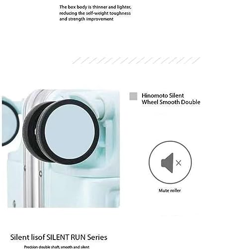 Suitcase Suitcases with Wheels Large Capacity Carry On Luggage Detachable Partition Luggage Luggage(Black)4