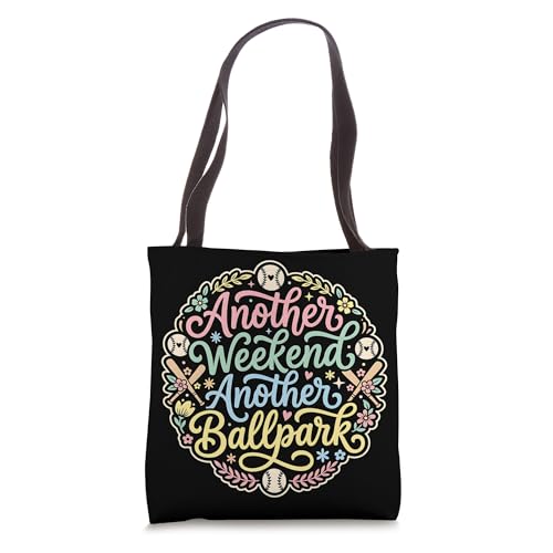 Funny Baseball Mom Another Weekend Ballpark Tote Bag