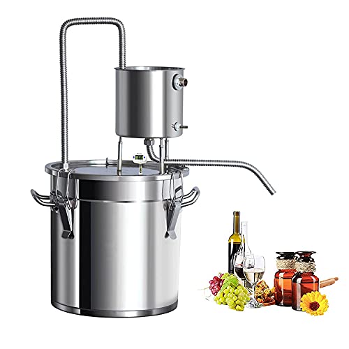 12L Moonshine Home Water Distiller Family Brewing Machine Distillation Brandy Whiskey Extraction hydrolate